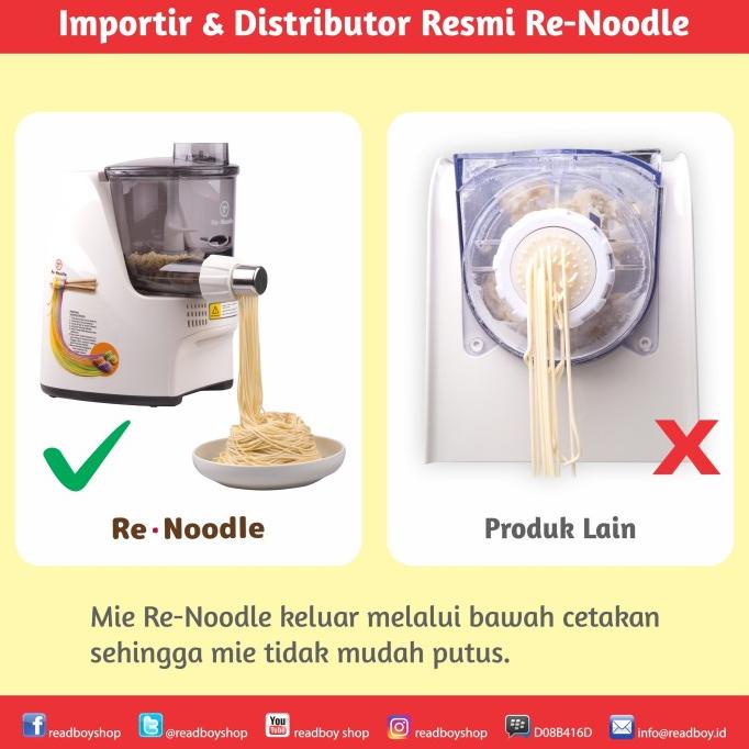

Re-Noodle Rn88 Premium Via Gojek / Noodle Maker / Mesin Mie Noodle