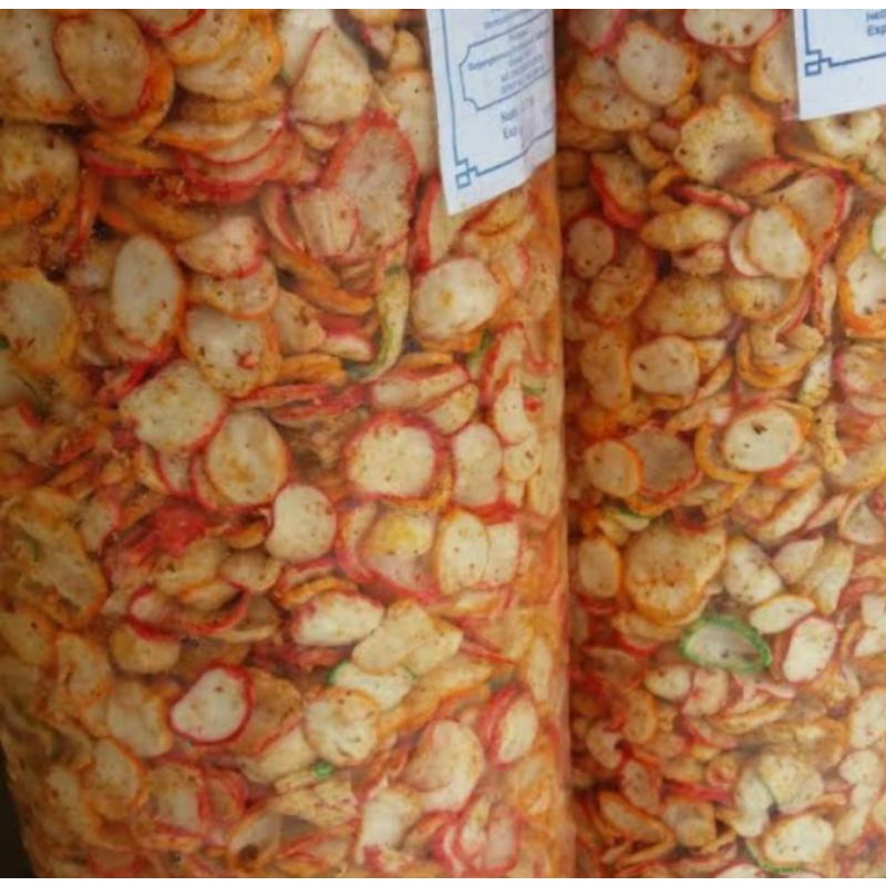 Krupuk Seblak Cikur pedas 250grm