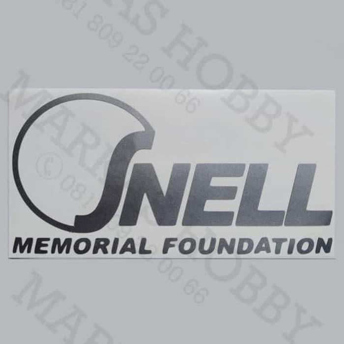 

Stiker / Sticker Snell Memorial Foundation Textline