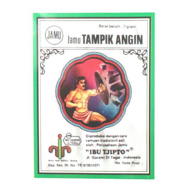 

Jamu tampik angin