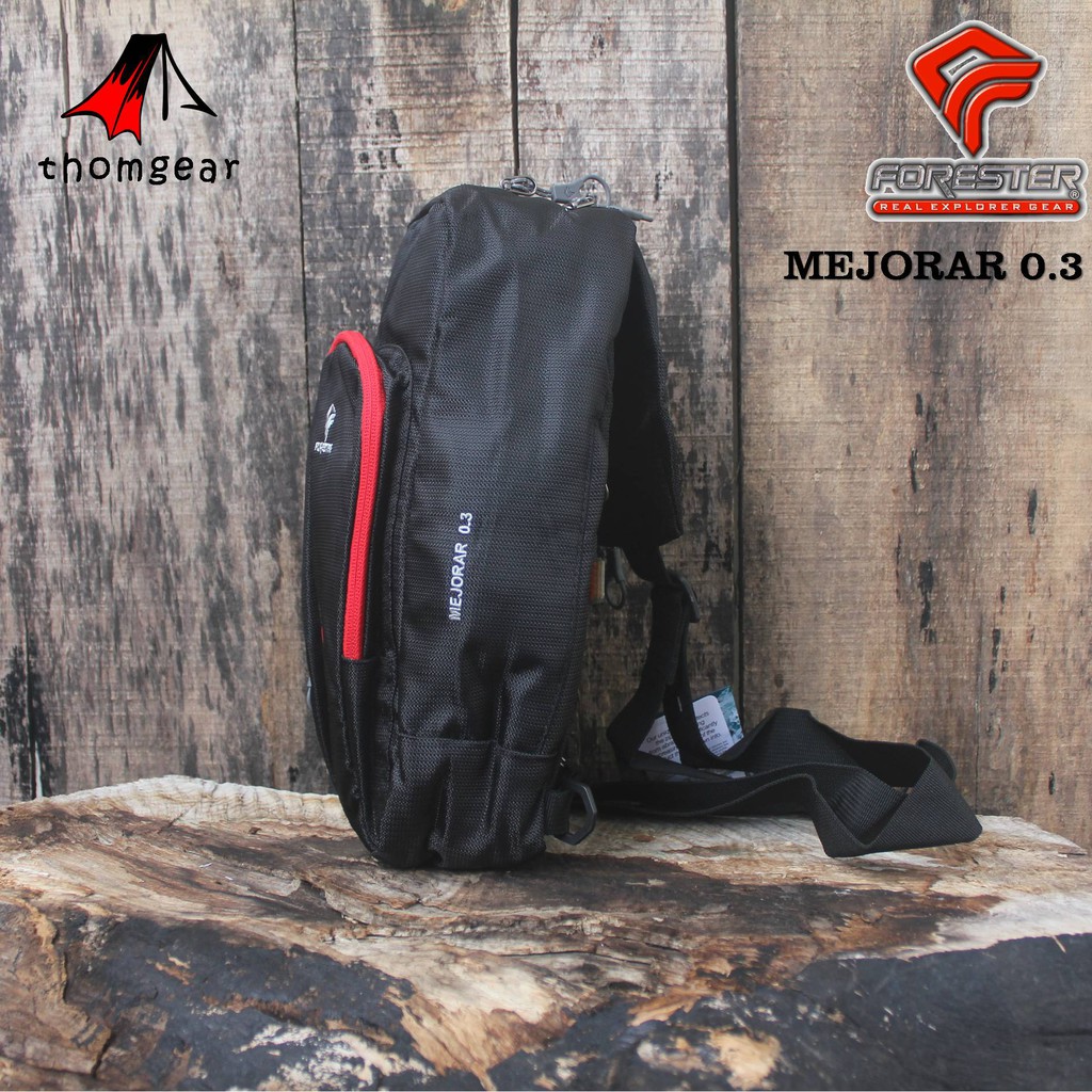 Thomgear Forester Sling Bag Majorar 0.3 Plus Cover Bag Original Tas Selempang Bahu 10140