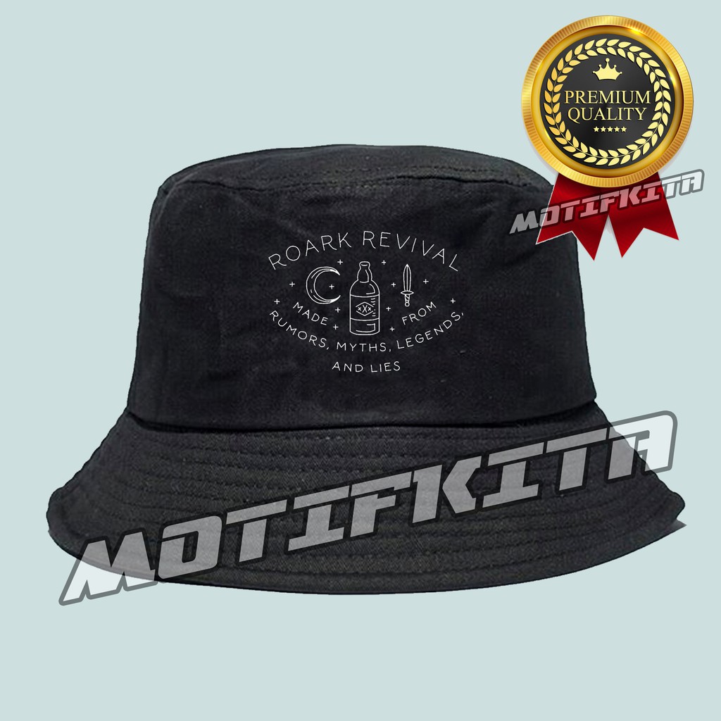 Topi Bucket ROARK REVIVAL Keren Pria Wanita Distro KAOS PRIA KEREN