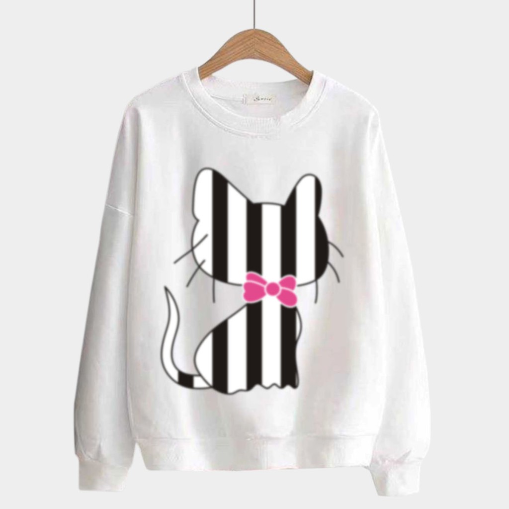 Bess - Sweater Lengan Panjang Murah / Sweater CAT BLASTER