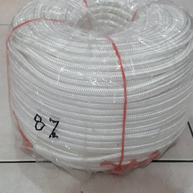 Tali pursik kepang / karmantel lokal 8mm