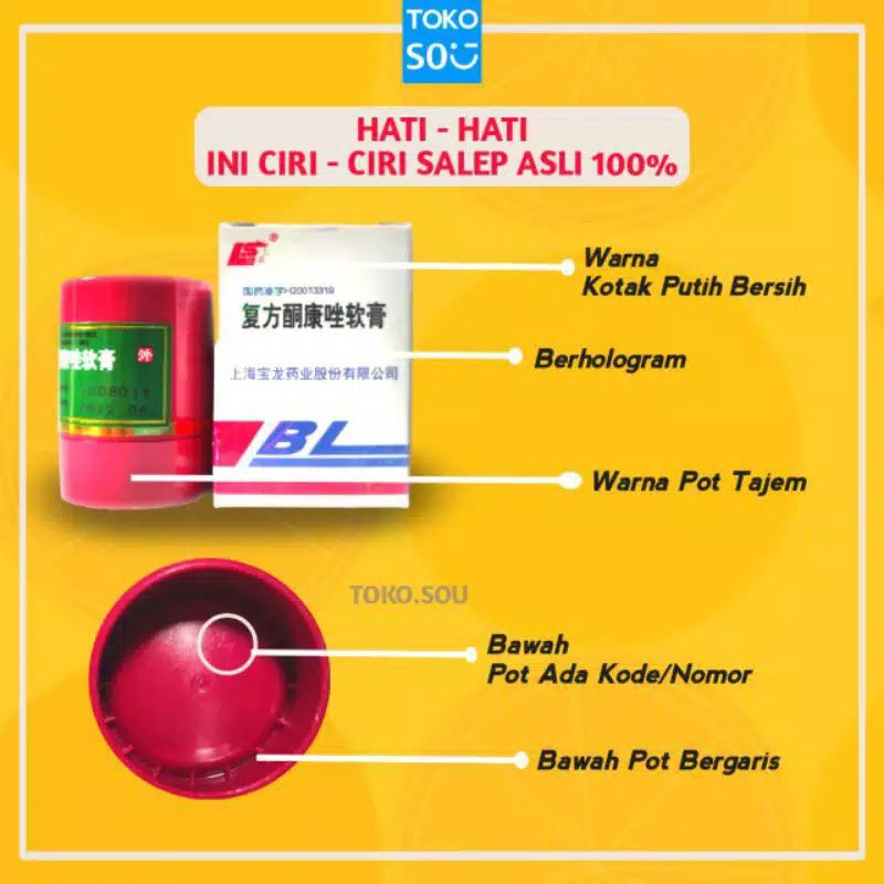 SALEP BL ORIGINAL 100%  VERSI MURNI/ CREAM BL ASLI/ PROMO SALEP GATEL BELI 2 GRATIS 1-4