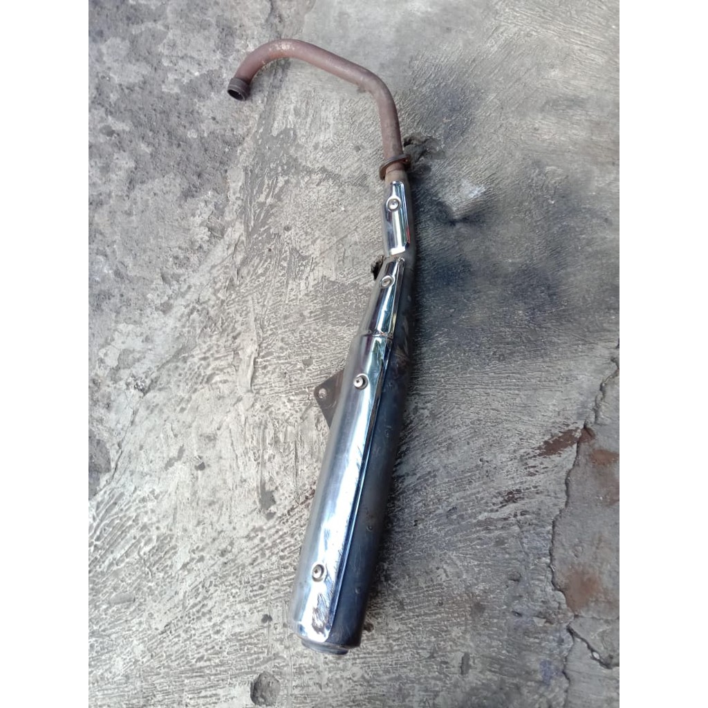 Knalpot Honda Megapro new Megapro Primus original copotan