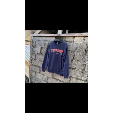 trasher crewneck second