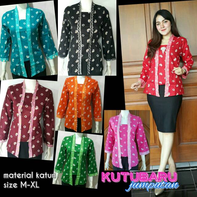 Kutubaru jumputan. kutubaru. atasan kutubaru