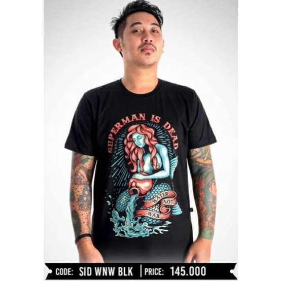 BAJU SUPERMAN IS DEAD / SID WNW BLK