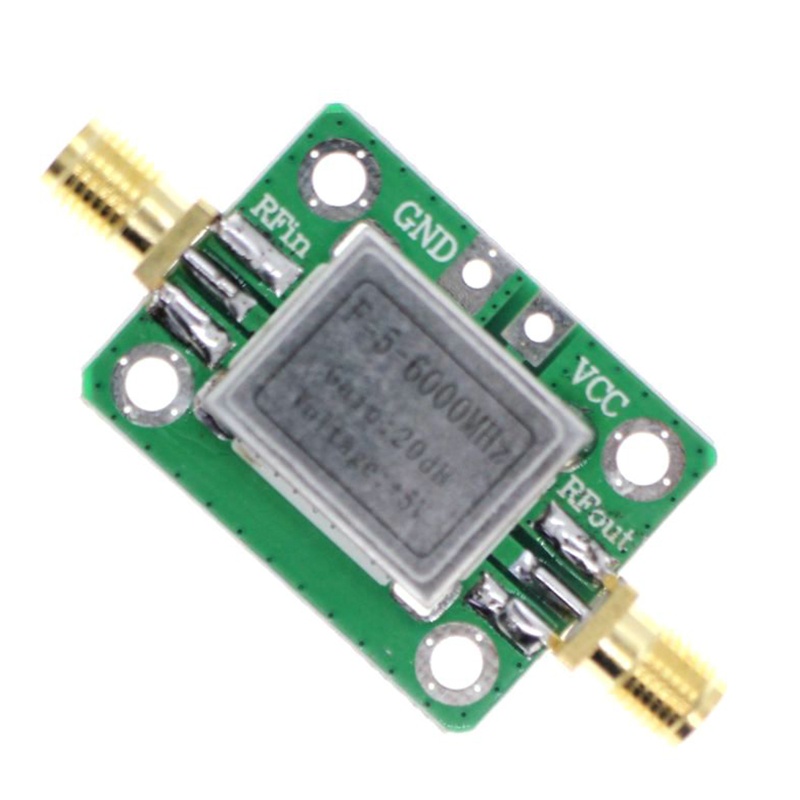 Btsg Gains 20dB RF Signal Amplifier Booster Module 5M-6GHz Modul RF Frekuensi Tinggi