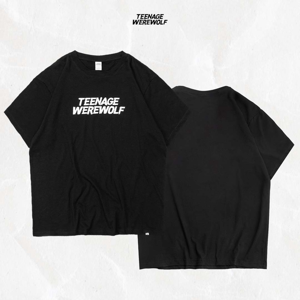 Teenage Werewolf Tshirt Wolftype Black