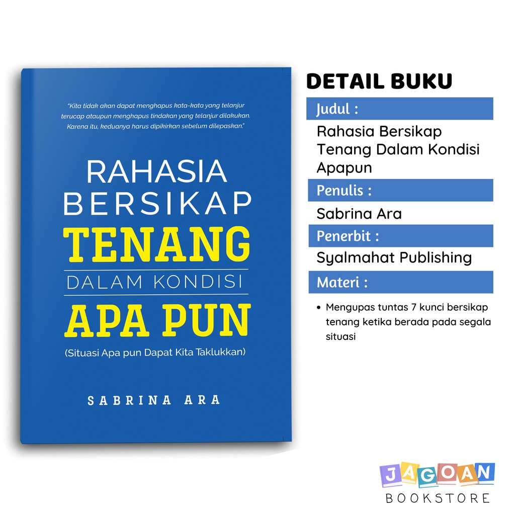 Buku Motivasi & Inspirasi Rahasia Bersikap Tenang Dalam Kondisi Apapun-1