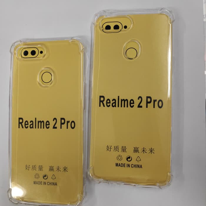 Anticrack Realme 2 2 Pro 3 3 Pro 5 5 Pro 5i 5S Silikon Case Bening Lembut Lentur Transparan Lembut