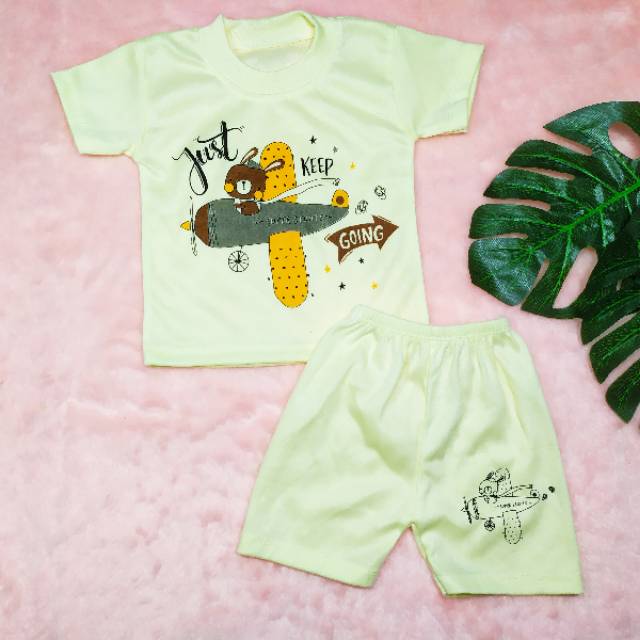 [Ss-8030] Pakaian Anak Laki-laki size 0-6bln / Baju Setelan Anak / Pakaian Bayi / Baju Anak Murah