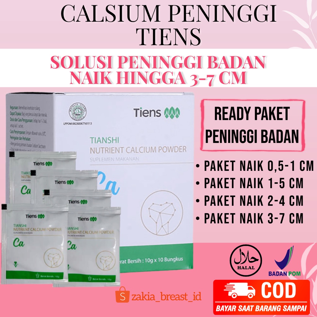

Susu Peninggi Badan Untuk Remaja & Dewasa | Tiens Susu Kalsium NHCP | Tianshi Penambah Tinggi Badan