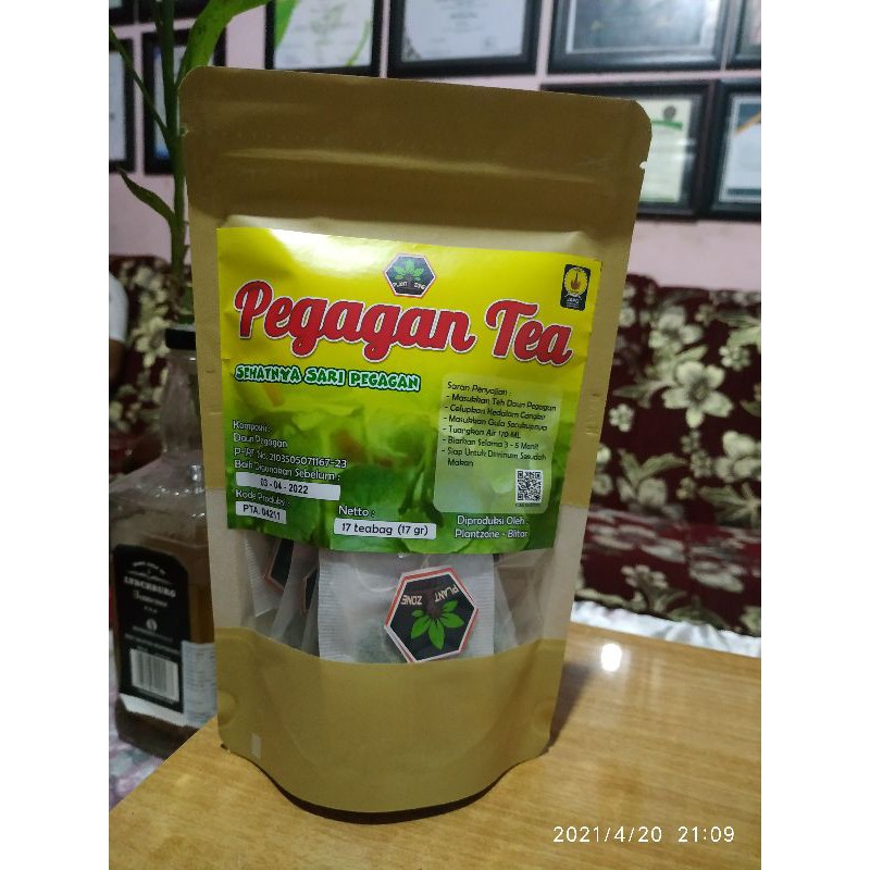 

Teh Pegagan 100% Murni & Organik / Pegagan Tea