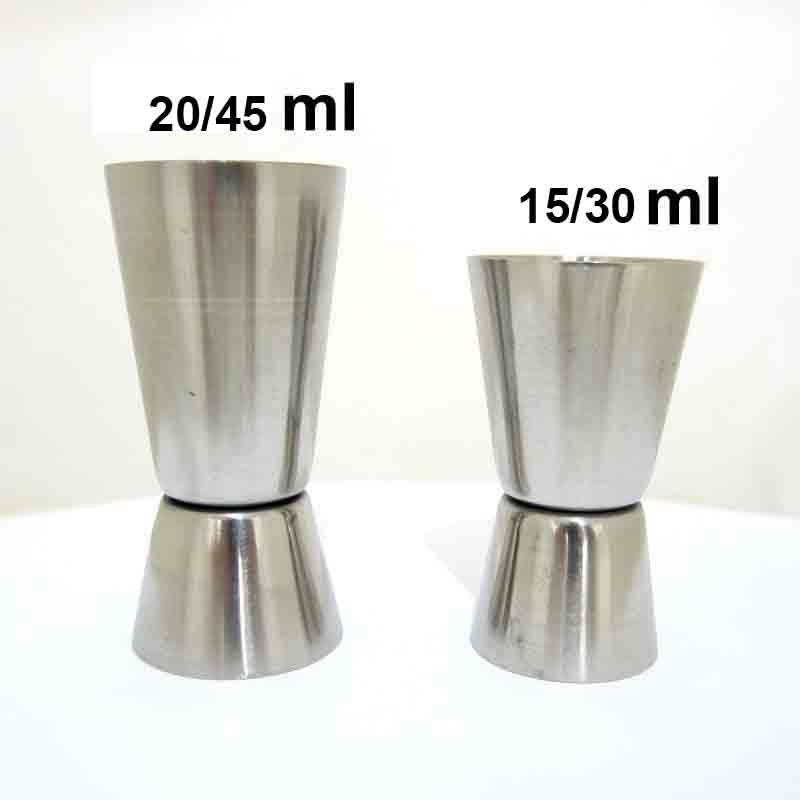 Stainless Cocktail Jigger Gelas Ukur Takar 30/45 ml