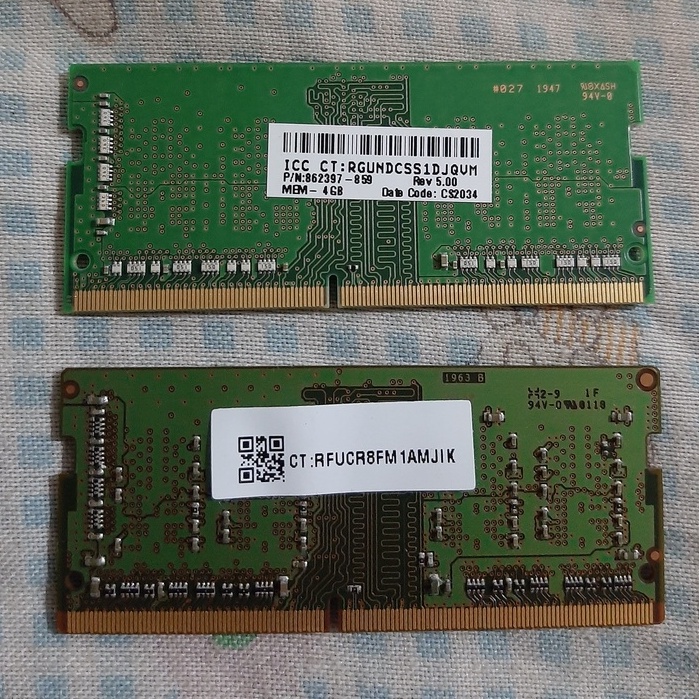 Ram Laptop Sodimm Memory 4GB DDR4 2666 MHz 21300