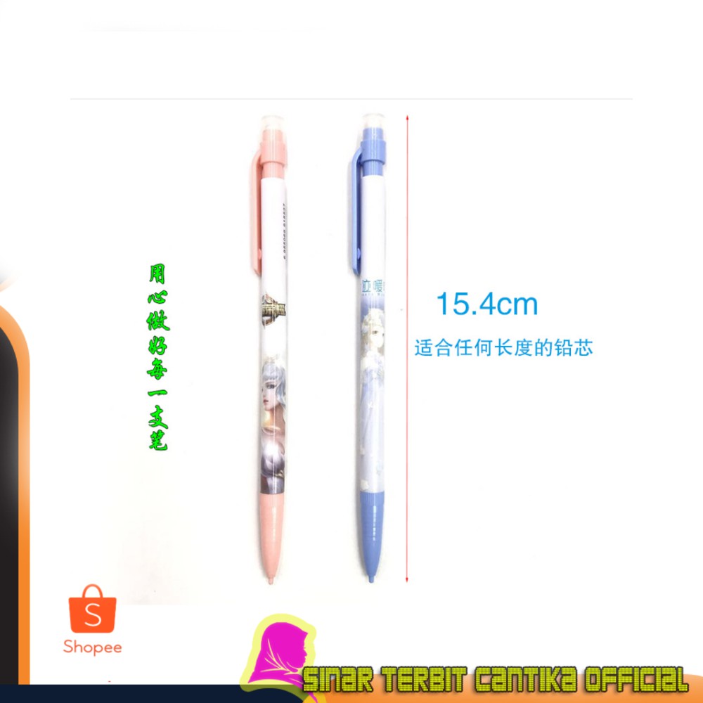 

Diskon Pensil mekanik Sisin 0.5 0.5mm Dengan Penghapus Mechanical Pencil SALE