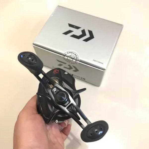 Rel Rell Katrol Pancing Alat Pancing Katrol Gulungan Pancing Rel Reel Casting Daiwa Fuego CT 100 HS
