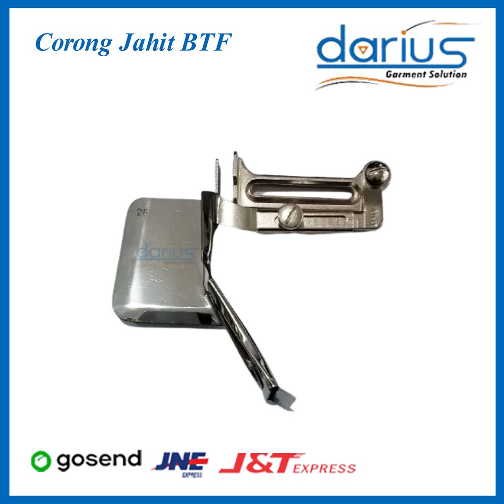 Corong Jahit BTF / Corong Lipat Masker - 10mm