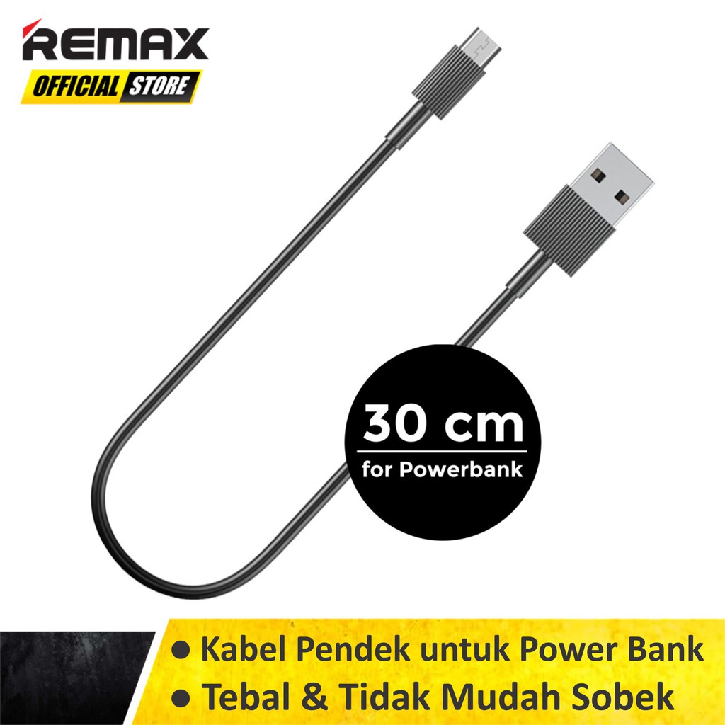 Remax Chaino Mini Data Cable Micro USB RC-120M Original Garansi Kabel Data Murah