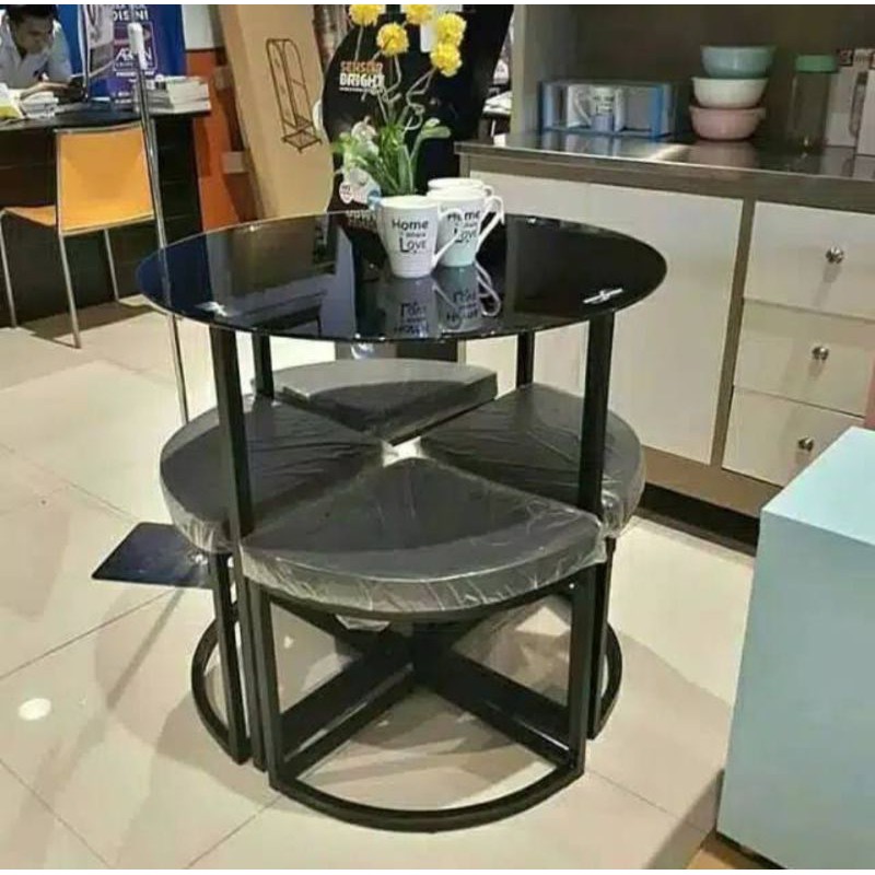 Meja makan set zeus informa murah