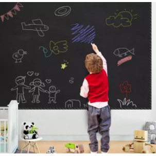 

[FREE GIFT] Wall Sticker Whiteboard Stiker Papan Tulis Wallpaper Whiteboard Stiker Dinding Imajinasi Removable