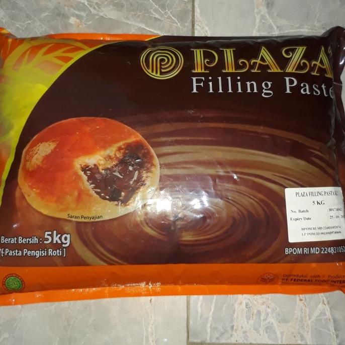 

PLAZA Filling Pasta (selai coklat isian Roti/kue) 5kg