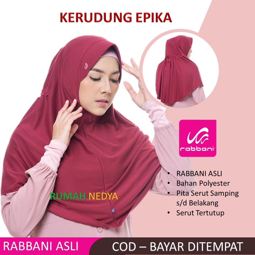 Kerudung Rabani Asli Sekolah Epika Kerudung Rabbani Ori