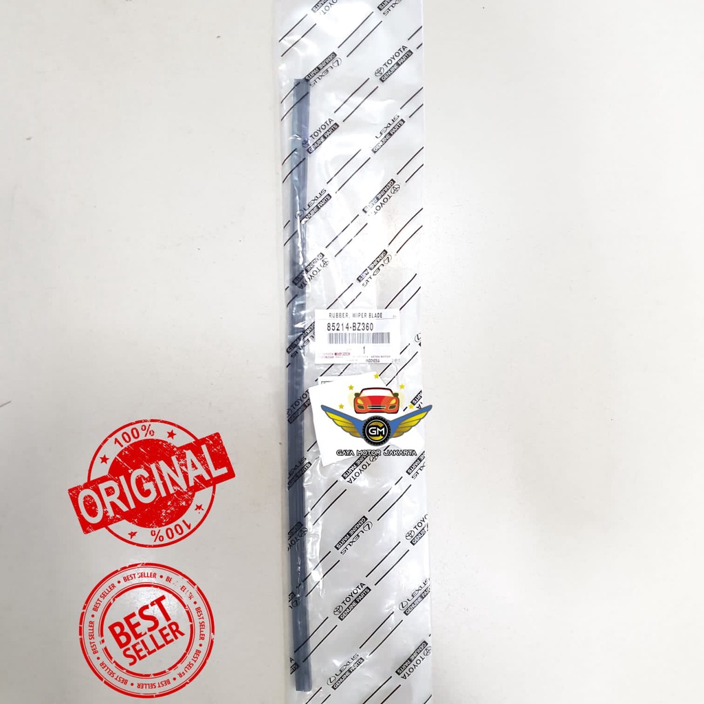 Karet Wiper Depan Kiri Calya-Sigra 17inch-425mm 85214-BZ360 Asli