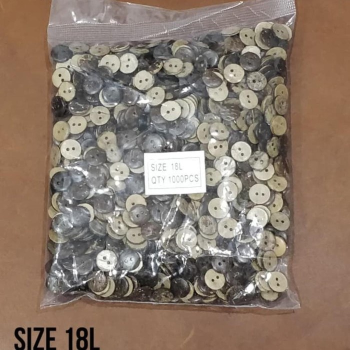 Isi 1000 pcs - Diameter 11 mm Kancing Batok 11 mm