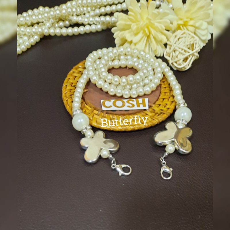 Strap masker pearl gantungan masker strap mask korea kalung masker mutiara