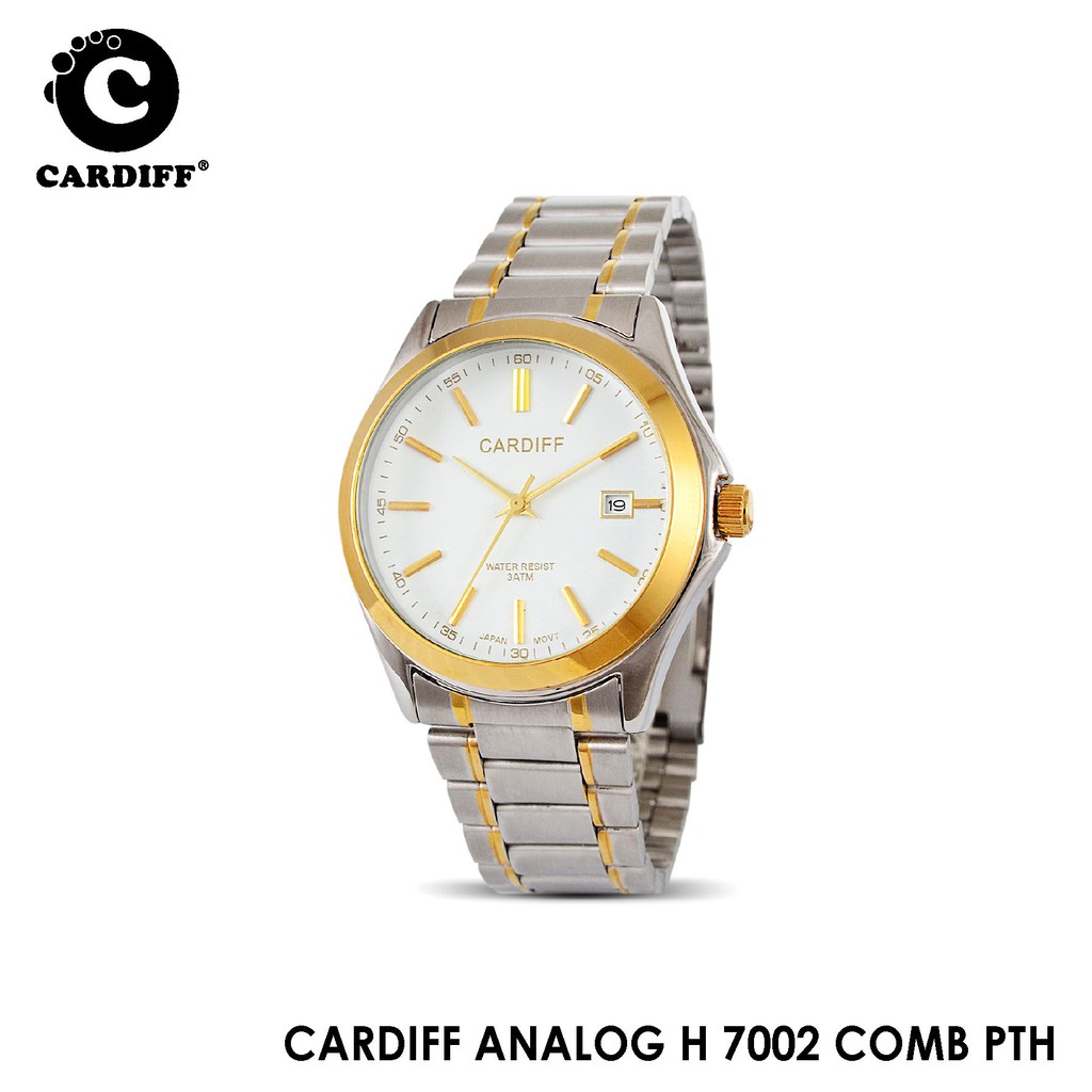 Cardiff Analog H 7002 Jam Tangan Kasual & Couple