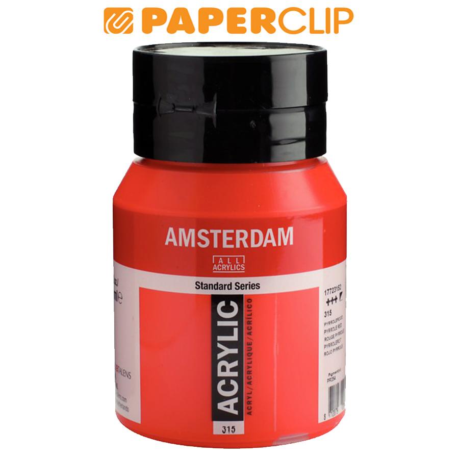 

CAT ACRYLIC AMSTERDAM 17723152AAC 500ML S1 PYRROLE RED