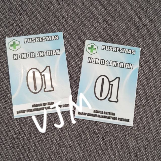 

Acrylic Nomer Antrian, Kartu parkir dll
