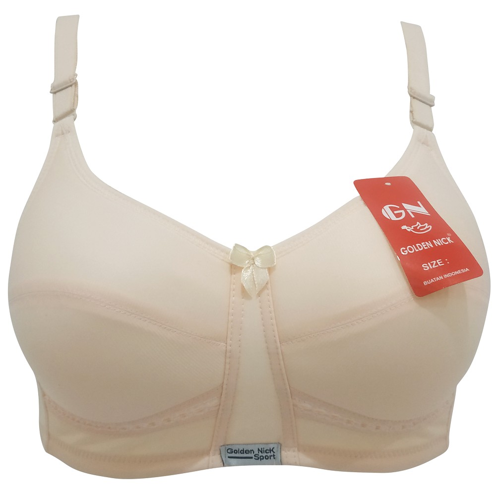 ASLI ORIGINAL Golden Nick - Bra Sport BH K366 Busa Tipis Tanpa Kawat Berkualitas Sport Bra Golden Nick