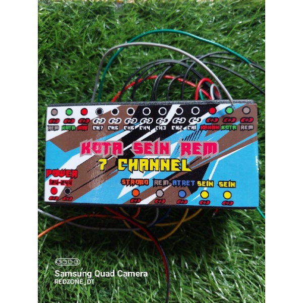 Modul kolong 7 channel sein running
