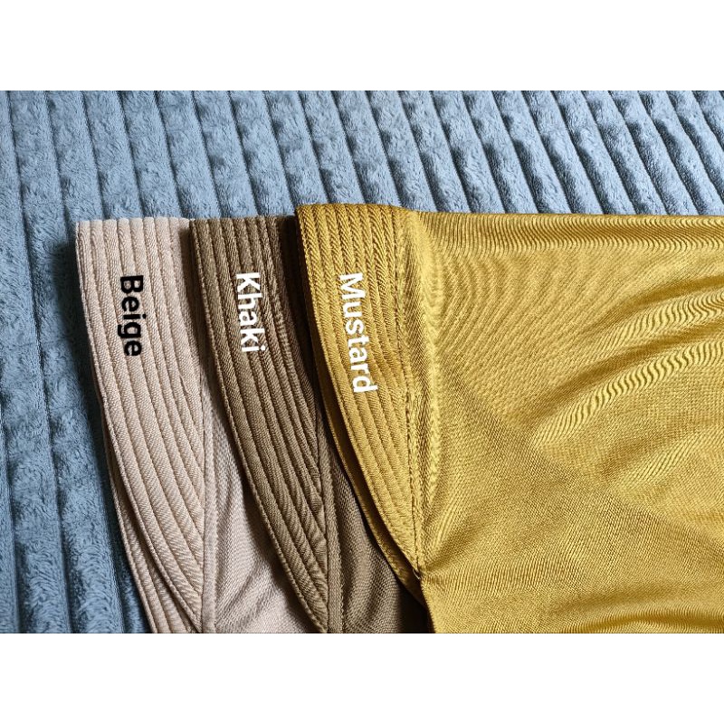 (Bisa COD) Bergo Sport / Hijab Sporty / Jilbab Olahraga/  Hijab Instant Ped / Hijab Sporty Olah Raga Jersey Instan Premium High Quality-2