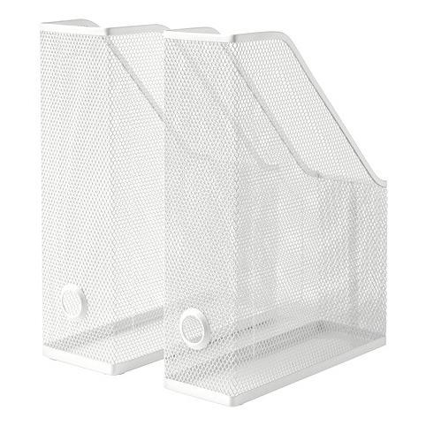 

READY COD IKDronjons 2Pcs Tempat Penyimpanan File/Majalah White Steel Box File SPECIAL Kode 906