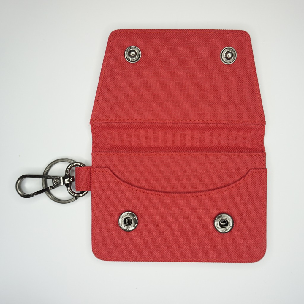 Dompet STNK E-TOLL SIM Mobil Motor Gantungan Kunci STNK - Merah UGDA0012