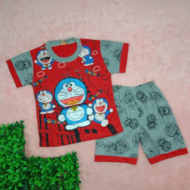 Ss#308 Setelan Anak Laki laki Gambar Superhero size 7-9tahun / Baju LED Nyala / Setelan Anak Cowok