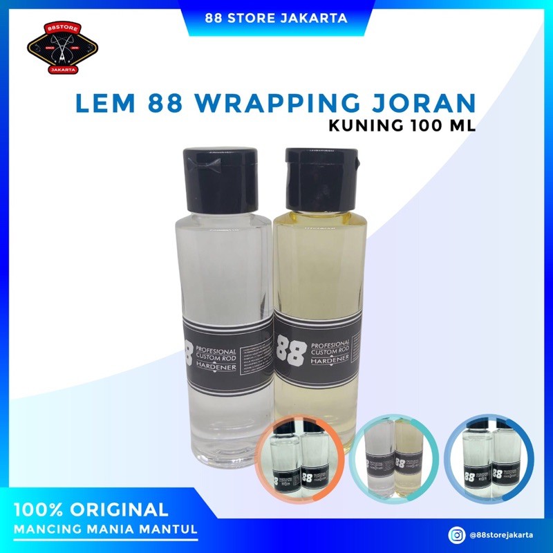 88storejakarta lem khusus untuk custom wraping joran 100ml botol fliptop