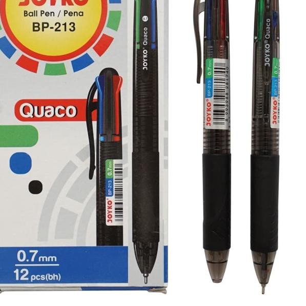 

➴ Pulpen Joyko Quaco ( Pen 4 Warna ) - 1lsn ➾