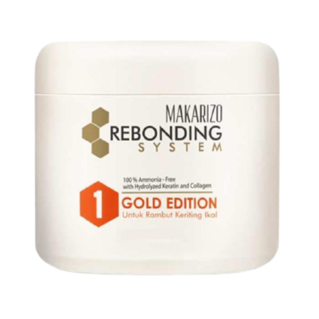 MAKARIZO REBONDING SYSTEM STRAIGHTENING CREAM POT 1.000 GR