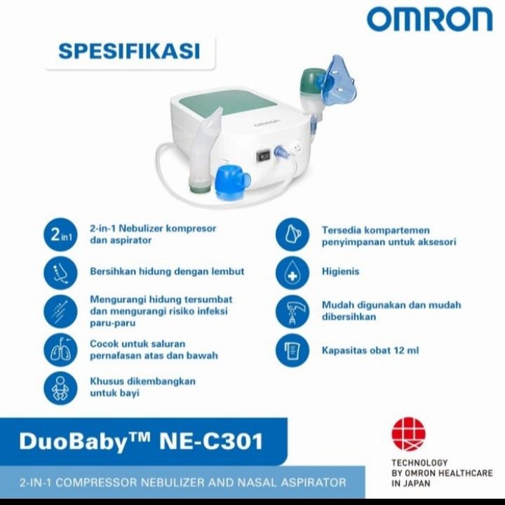 OMRON NEBULIZER NE C301 AP DUOBABY