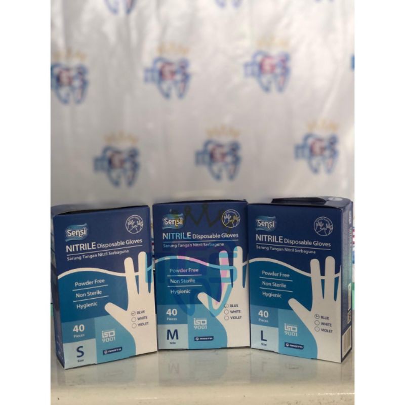 Handscoon Nitrile Sensi