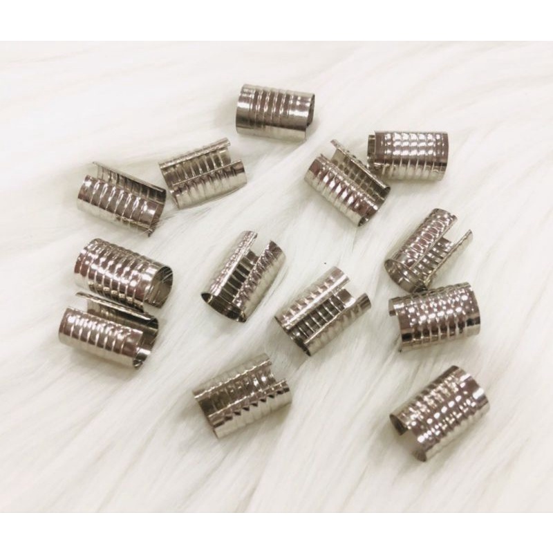 Besi Nikel Klep Penjepit Jepitan Tali Tas