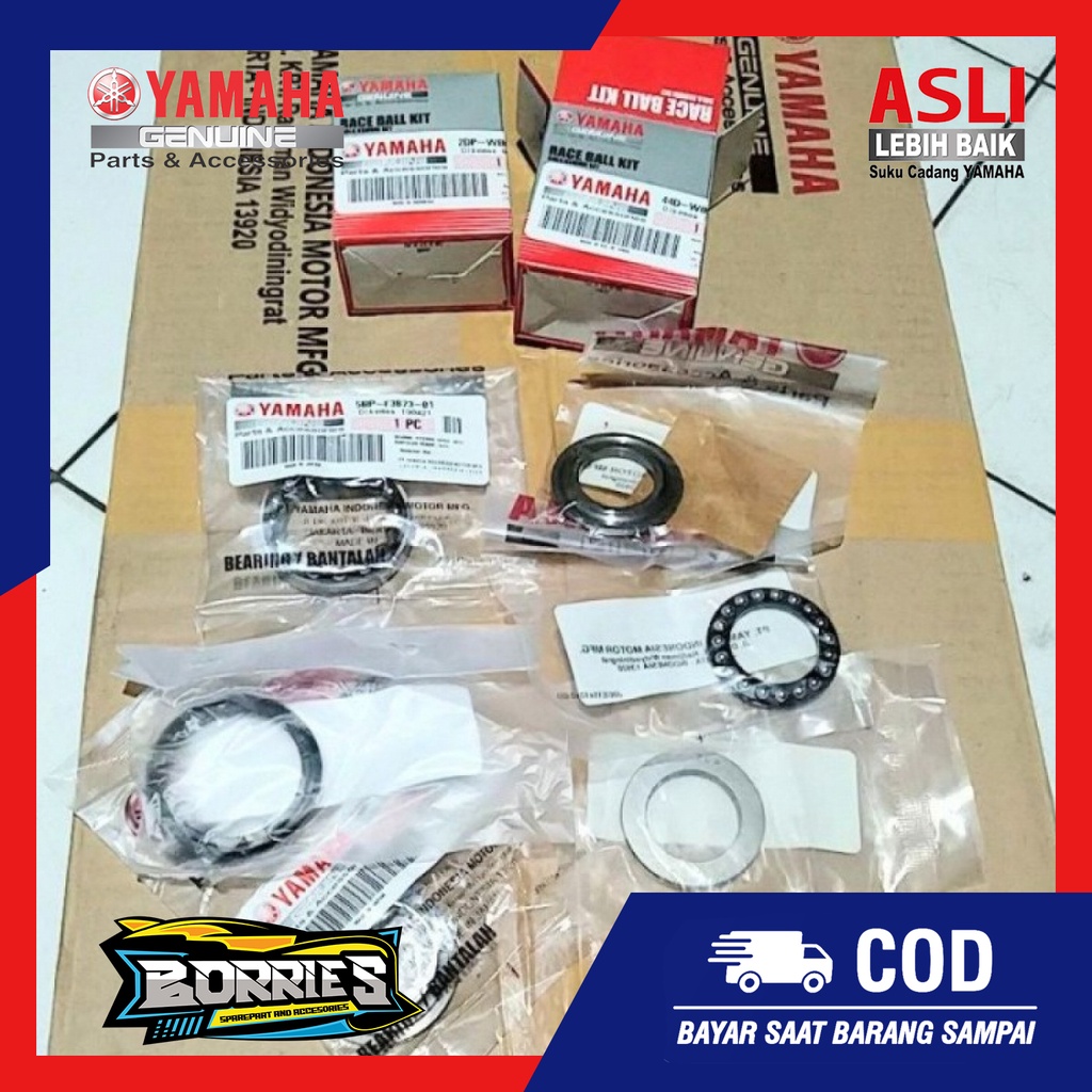 PAKET KOMSTIR SET XEON KARBU RC GT 125 AEROX 125 155 NMAX LEXI ORIGINAL YGP 44D-W005-00 2DP-WB015-00