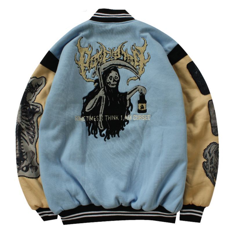 Varsity Jacket "Cursed" Poseidon Reprisal